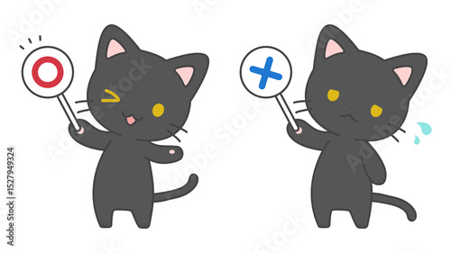 〇×クイズ猫セット