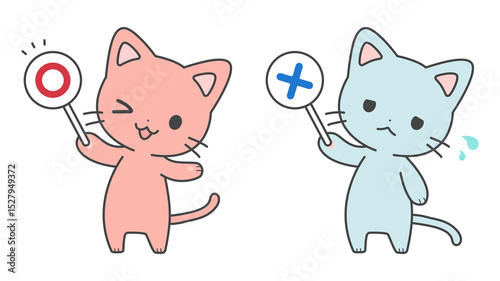 〇×クイズ猫セット