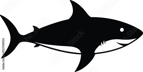  Shark Fish Marine Animal Silhouette