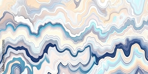 Abstract, flowing, pastel marble pattern