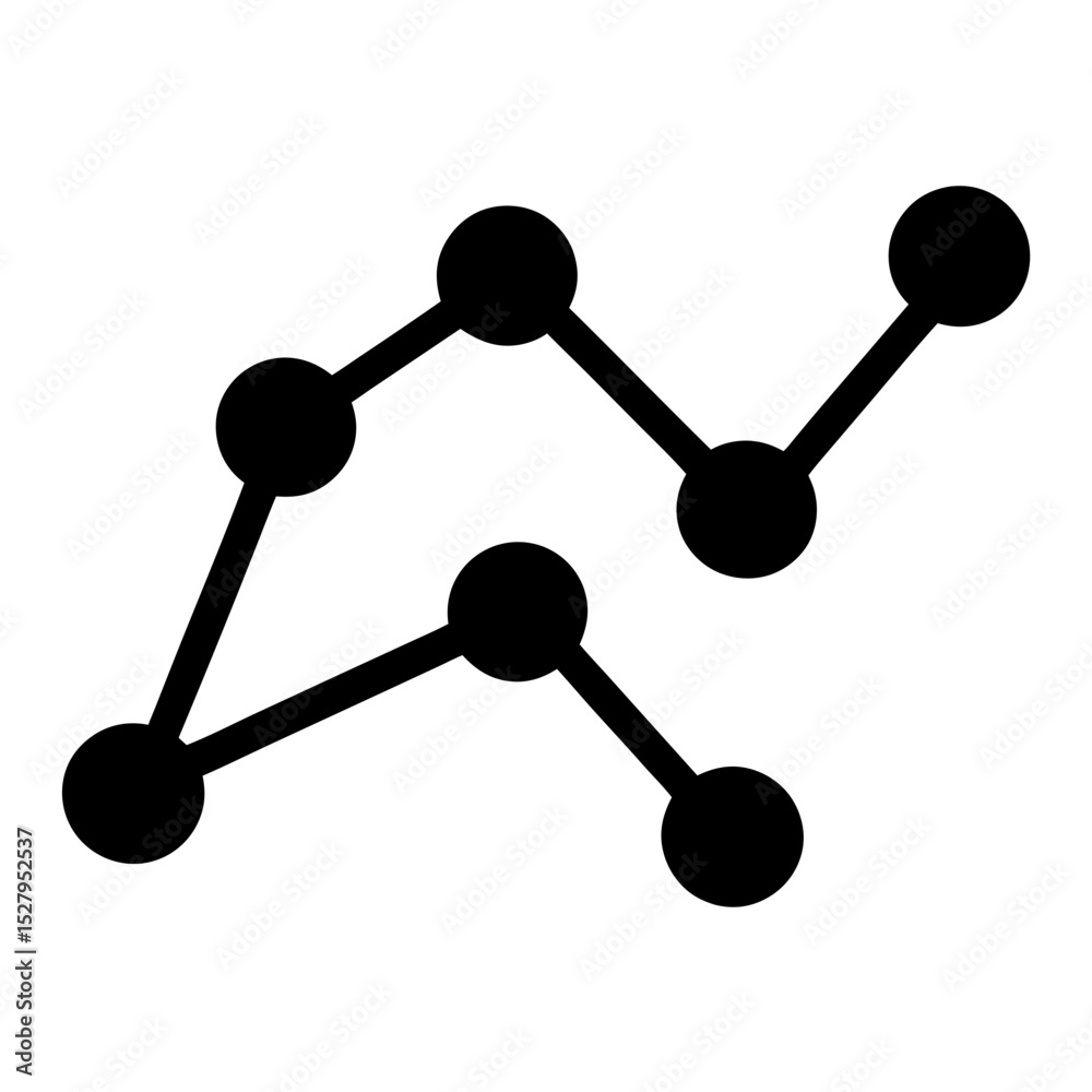 Minimalist Molecule Structure Icon
Minimalist Molecule Structure Icon