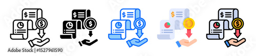 Expense Report Icon