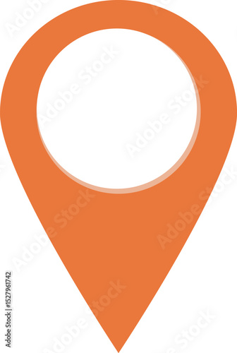 イラスト素材：マップのピン　ベクター　pin point. pin location icons.