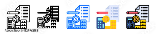 Budget Notes Icon