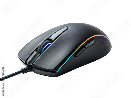 gaming mouse png RGB gaming mouse png ergonomic gaming mouse png wired mouse png high DPI mouse png PC gaming accessory png programmable mouse png transparent background image