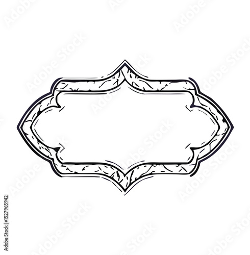 Eslimi Tazhib Iranian Art Design. Calligraphy Tazhib is a beautiful art used to decorate and embellish the margins of books and printed artworks.