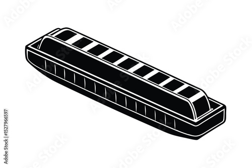 vector of a mouth organ.eps