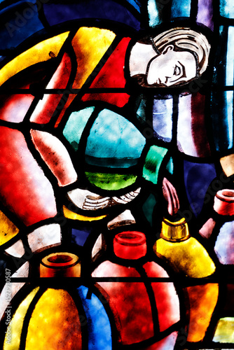 Obraz na plátně Saint-Etienne du Pont Neuf church