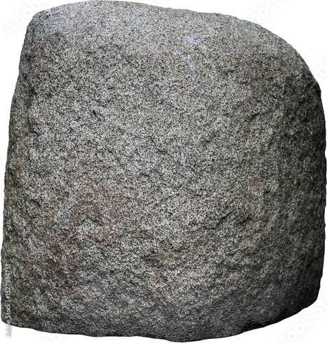 Large single stone with round edges