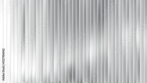 Metal texture pattern with corrugated glass background and roof effect. Steel sheet wall and silver panel with abstract plate and tile. White vintage barn lamina.