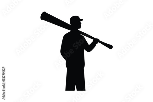  vector silhouette of a guiro with scraper.eps