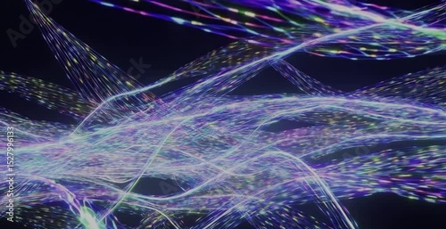 abstract fractal background Abstract digital network connections flowing, glowing lines, futuristic technology background, seamless loop.” or “Data stream visualization, geometric patterns, light 