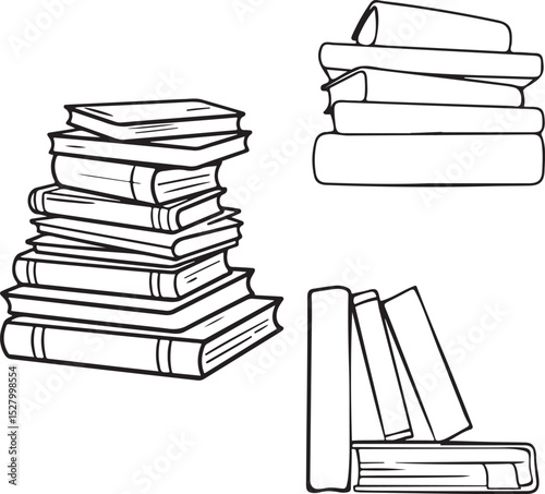stack of books