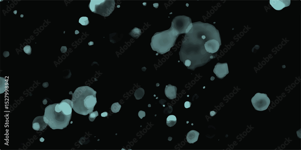 Blue particles exploding, black background,Colorful abstract watercolor texture with splashes and spatters.Terrazzo stone mosaic texture. quartz surface for bathroom or kitchen countertop.
