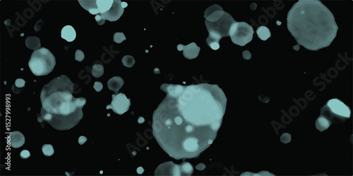 Blue particles exploding, black background,Colorful abstract watercolor texture with splashes and spatters.Terrazzo stone mosaic texture. quartz surface for bathroom or kitchen countertop.