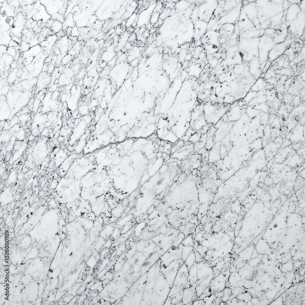 Obraz premium White marble surface with intricate veining (2)