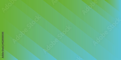 Green Blue Abstract Background Soft Waves. Gradient Fluid Wave Banner Template Design. Gradient transitions to blend the hues seamlessly. Stripes lines gradient color with shine light textured .
