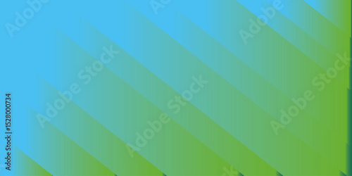Green Blue Abstract Background Soft Waves. Gradient Fluid Wave Banner Template Design. Gradient transitions to blend the hues seamlessly. Stripes lines gradient color with shine light textured .
