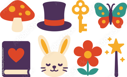 Enchanted Fairytale Icon Set