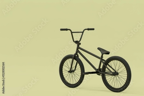 Bmx shop ad template poster, with empty blank space for text copy space or mockup design, high detail, 8k