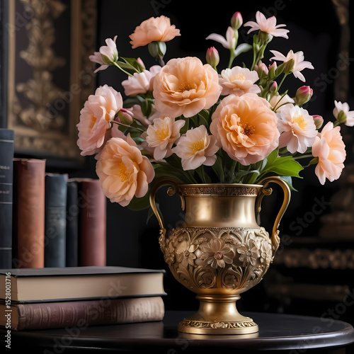 still life with flowers