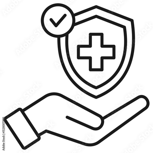 Insurance Outline Icon