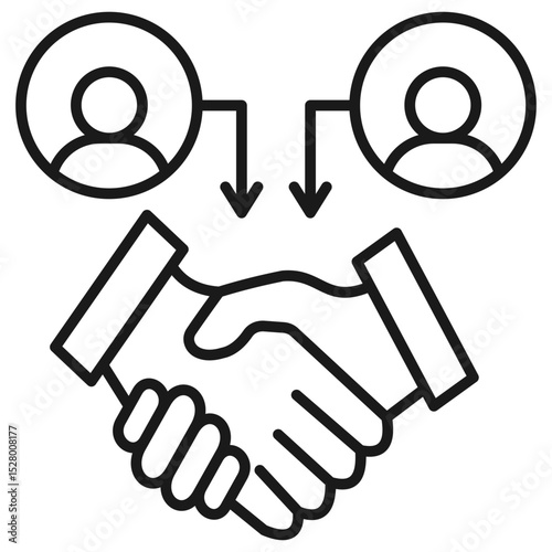 Collaboration Outline Icon