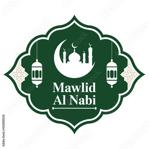 Mawlid al Nabi Vector Design.