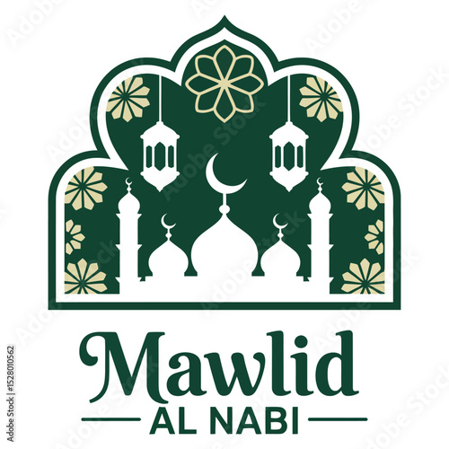 Mawlid al Nabi Vector Design.