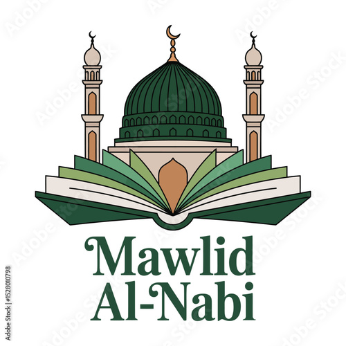 Mawlid al Nabi Vector Design.