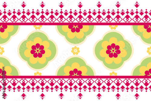 vector illustration of an abstract floral background