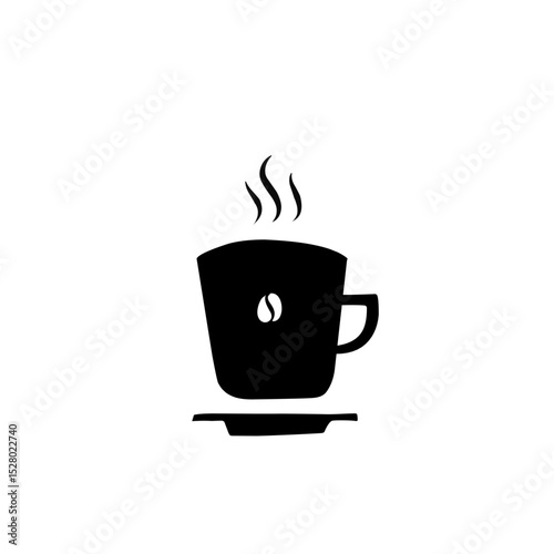 the aroma of hot coffee in a cup