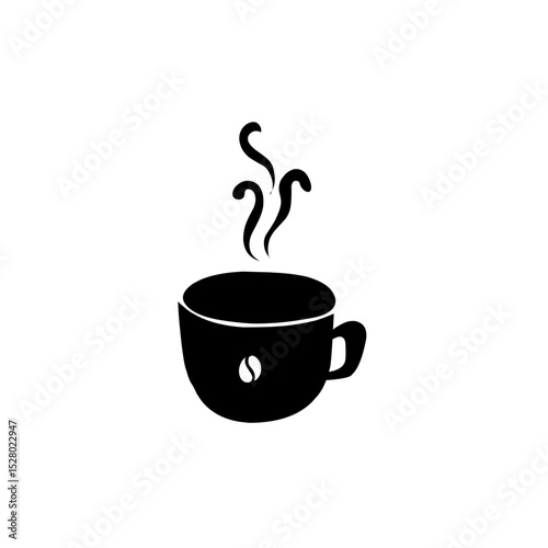 the aroma of hot coffee in a cup