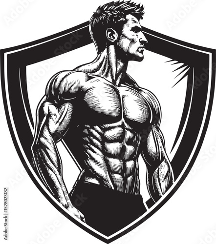 body builder silhouette of a man fitness gym, gym vector, woman gym, man gym, big body,