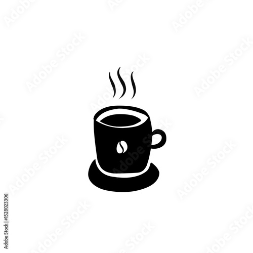 the aroma of hot coffee in a cup