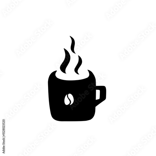 the aroma of hot coffee in a cup