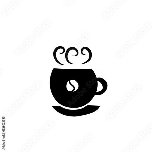 the aroma of hot coffee in a cup