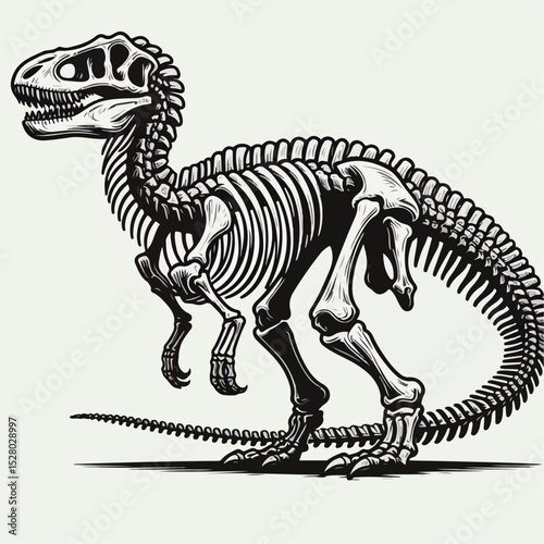 tyrannosaurus rex skeleton