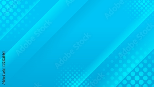 SALE・キャンペーン・イベント　青のポップな背景　16:9