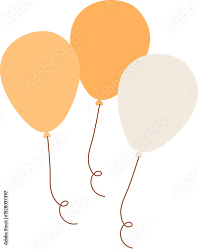 Graduation Celebration Element Vector Illustration