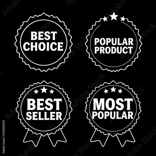 premium quality labels, best choic, popular, best seller