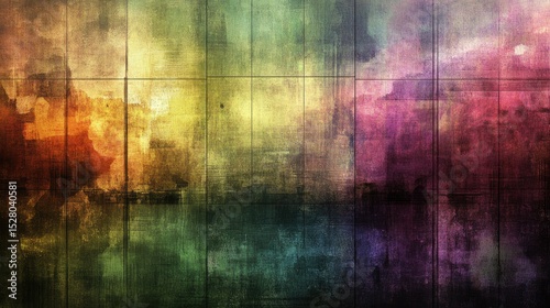 Vibrant abstract textured design with colorful hues.