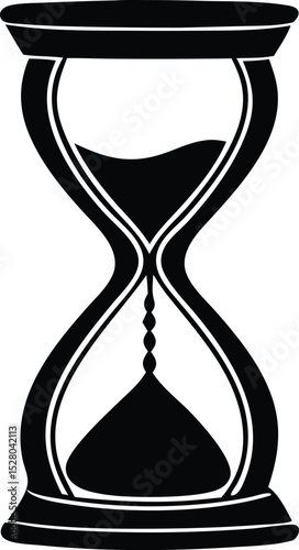 hourglass vector