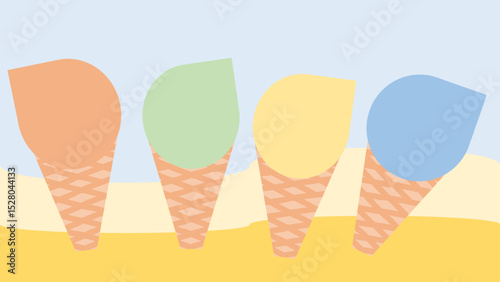 flip flops on a white background