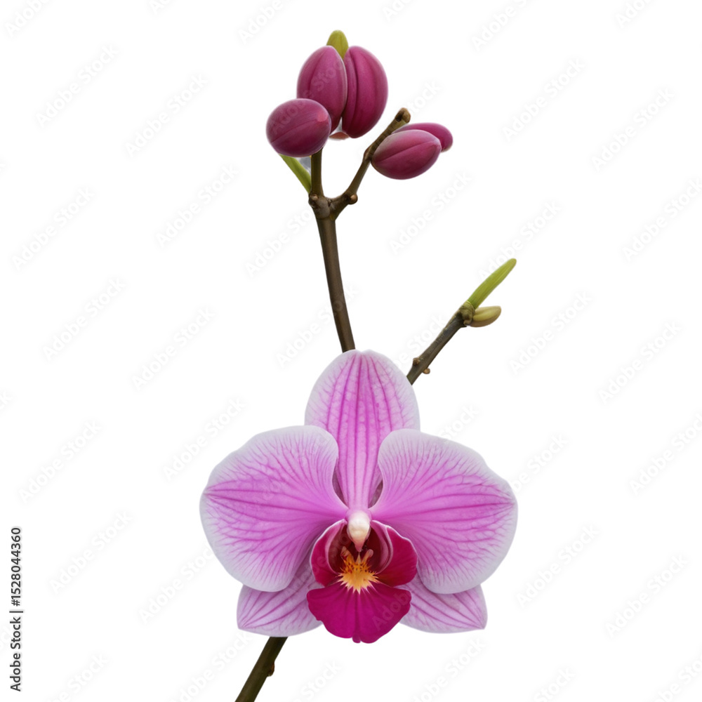 Fototapeta premium orchid isolated on white background
