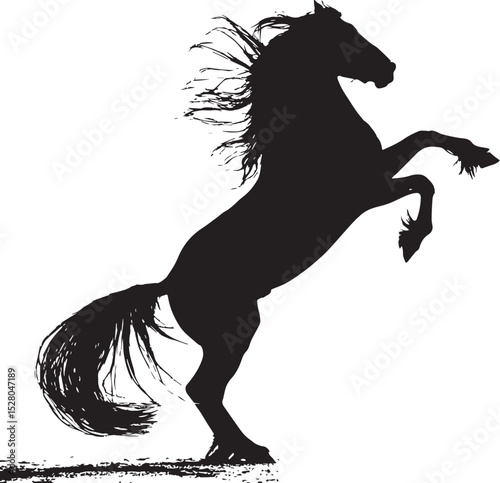 silhouette of a horse vector, best horse vector