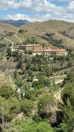 Granada, Spain - Abadia del Sacromonte, Granada - the abbey of Sacromonte, religious compley and home to monks