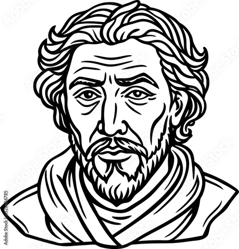 head of a man