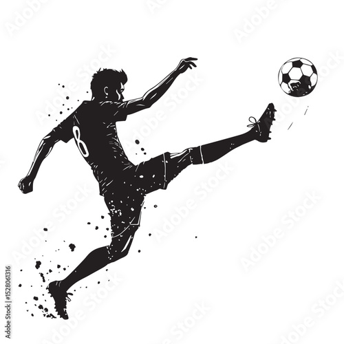 football player silhouette