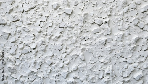 walls that experience extensive peeling and cracking with a rough and uneven surface texture